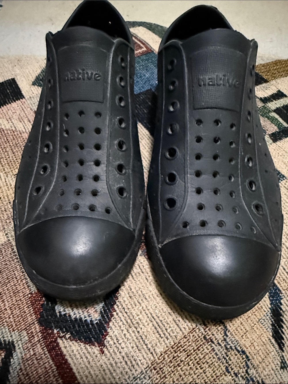 Native Jefferson Slip-On Shoes in Black